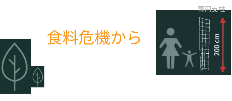 アイデアメッシュの理念（夢）を伝えるメッセージ画像。ロゴと共に「犯罪の少ない安心なまちづくり」というビジョンを掲げ、バラ用支柱がその一助となることを願う宣言文。前半の「機能解説」から、後半の「社会実装」へとテーマを繋ぐ、サイト構成上の重要な分岐点。 / Corporate philosophy image featuring the "Idea Mesh" logo and the word "Dream." Declares the vision of "building safe towns with less crime," expressing the hope that the Rose Trellis will serve this cause. Acts as a strategic bridge moving from product features to social implementation.